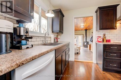 155 Percy Boom Rd, Trent Hills, ON - Indoor Photo Showing Kitchen With Double Sink