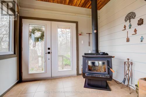 155 Percy Boom Rd, Trent Hills, ON - Indoor With Fireplace