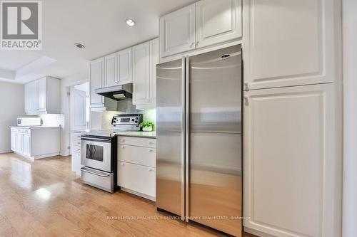 #2306 -1900 The Collegeway, Mississauga, ON - Indoor Photo Showing Kitchen With Stainless Steel Kitchen