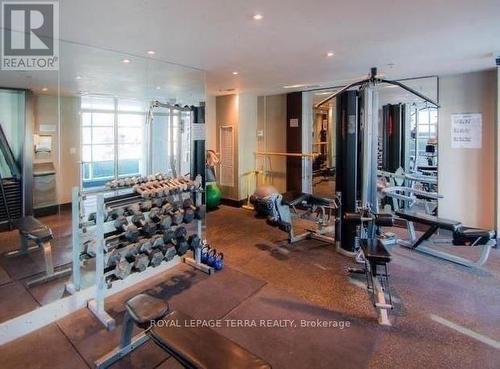 #811 -81 Navy Wharf Crt, Toronto, ON - Indoor Photo Showing Gym Room