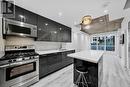 #106 -1 Shaw St, Toronto, ON  - Indoor Photo Showing Kitchen With Upgraded Kitchen 