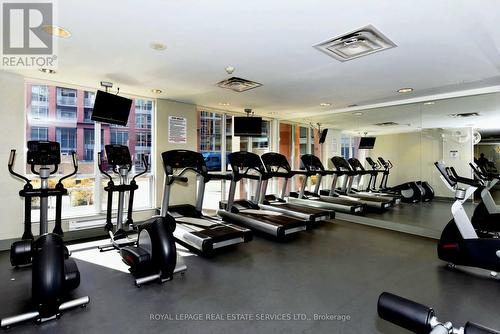 #106 -1 Shaw St, Toronto, ON - Indoor Photo Showing Gym Room