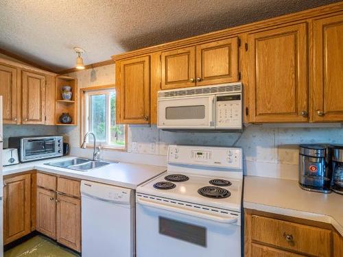 5245 Lytton Lillooet Highway, Lillooet, BC - Indoor Photo Showing Kitchen With Double Sink