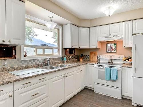 1214 Thompson Drive, Clearwater, BC - Indoor Photo Showing Kitchen With Double Sink
