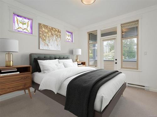 3-220 Moss St, Victoria, BC - Indoor Photo Showing Bedroom