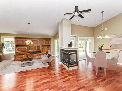 111-44 Anderton Ave, Courtenay, BC - Indoor With Fireplace
