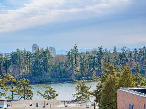 405-103 Gorge Rd East, Victoria, BC - Outdoor With Body Of Water With View