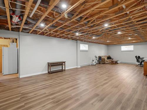 Family room - 116 Rue Piché, Cap-Santé, QC - Indoor Photo Showing Basement