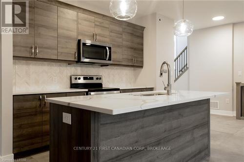 16 - 297 Whiting Street, Ingersoll, ON - Indoor Photo Showing Kitchen With Upgraded Kitchen