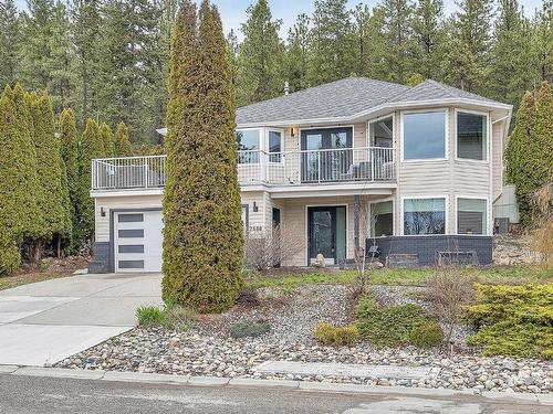 2688 Copper Ridge Drive, West Kelowna, BC - Outdoor With Balcony With Facade