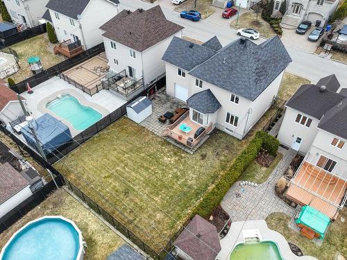 Overall view - 248 Rue François-Brunet, Terrebonne (Lachenaie), QC - Outdoor With Above Ground Pool