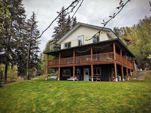 1308 Mountain Station Road, Nelson, BC - Outdoor With Deck Patio Veranda With Exterior