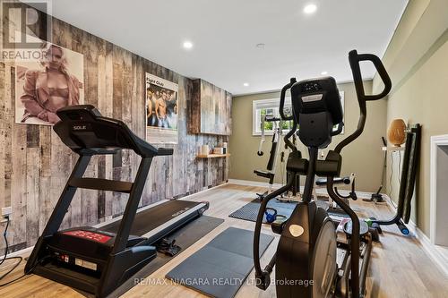 5295 Beavercreek Cres, West Lincoln, ON - Indoor Photo Showing Gym Room