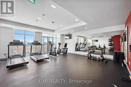 701 - 3220 Sheppard Avenue E, Toronto, ON - Indoor Photo Showing Gym Room