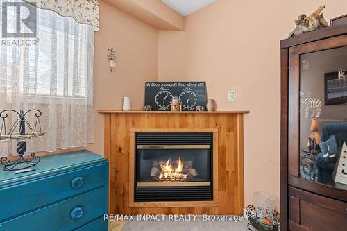 #Lower -39 Marchwood Cres, Clarington, ON - Indoor With Fireplace