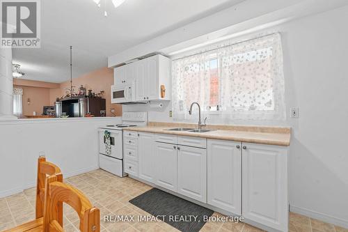 #Lower -39 Marchwood Cres, Clarington, ON - Indoor Photo Showing Kitchen With Double Sink
