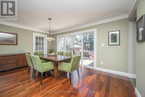 402 Patricia Drive, Burlington, ON - Indoor Photo Showing Dining Room