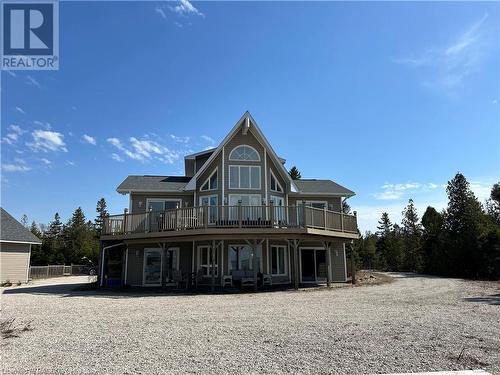 56 Silversides Point Drive, Northern Bruce Peninsula, ON - Outdoor With Deck Patio Veranda