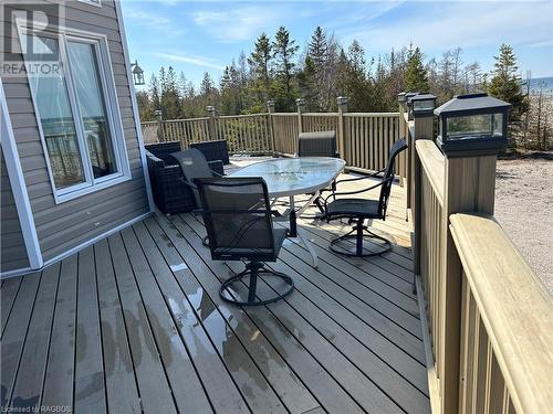56 Silversides Point Drive, Northern Bruce Peninsula, ON - Outdoor With Deck Patio Veranda With Exterior