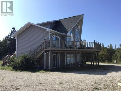 56 Silversides Point Drive, Northern Bruce Peninsula, ON - Outdoor With Deck Patio Veranda