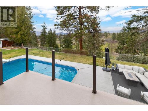 1200 Mission Ridge Road, Kelowna, BC - Outdoor With In Ground Pool With Backyard