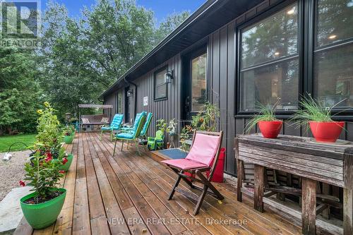 199 Napoleon St, Grey Highlands, ON - Outdoor With Deck Patio Veranda With Exterior