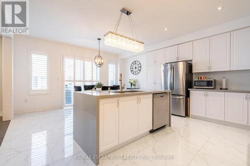 110 Avanti Crescent, Hamilton, ON - Indoor Photo Showing Kitchen With Double Sink
