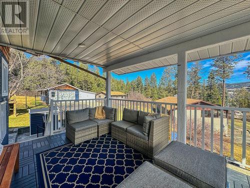 125 Country Club Boulevard, Williams Lake, BC - Outdoor With Deck Patio Veranda With Exterior