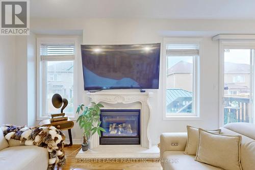 44 Pexton Avenue W, Richmond Hill, ON - Indoor Photo Showing Living Room With Fireplace