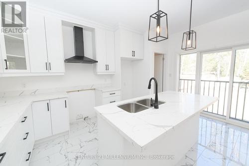 75 49Th Street S, Wasaga Beach, ON - Indoor Photo Showing Kitchen With Double Sink