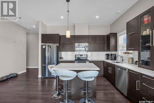307 502 Perehudoff Crescent, Saskatoon, SK - Indoor Photo Showing Kitchen With Upgraded Kitchen