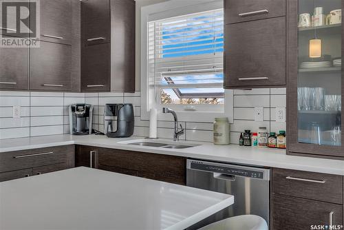 307 502 Perehudoff Crescent, Saskatoon, SK - Indoor Photo Showing Kitchen With Double Sink