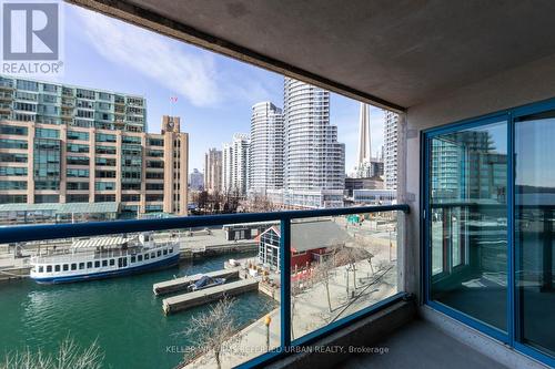 608 - 77 Harbour Square, Toronto, ON - Outdoor With Balcony