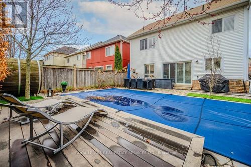 15 Fiddlehead Cres, Hamilton, ON - Outdoor With In Ground Pool With Deck Patio Veranda