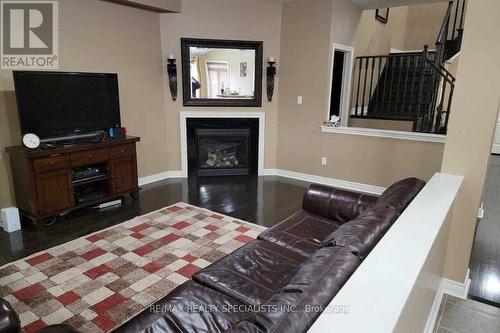 3240 Tacc Dr, Mississauga, ON - Indoor Photo Showing Living Room With Fireplace