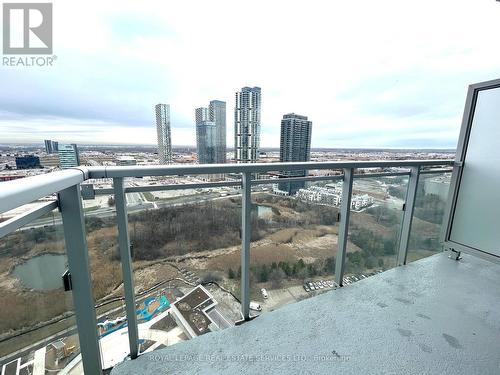 2304 - 2916 Hwy 7 Road, Vaughan, ON - Outdoor With Balcony With View