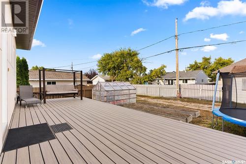 211 7Th Street, Pilot Butte, SK - Outdoor With Deck Patio Veranda With Exterior