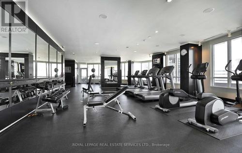 818 - 20 Blue Jays Way, Toronto, ON - Indoor Photo Showing Gym Room