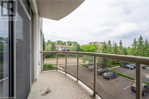255 Keats Way Unit# 301, Waterloo, ON - Outdoor With Balcony With Exterior