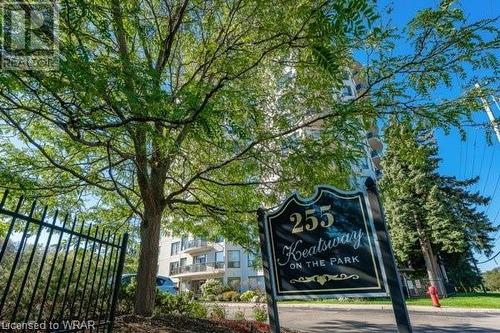 255 Keats Way Unit# 301, Waterloo, ON - Outdoor With View