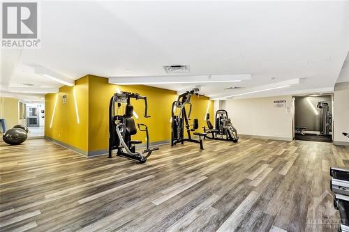 485 Richmond Road Unit#1207, Ottawa, ON - Indoor Photo Showing Gym Room