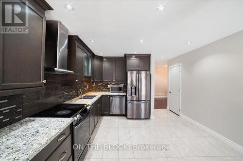 41 Franca Cres, Toronto, ON - Indoor Photo Showing Kitchen With Double Sink With Upgraded Kitchen