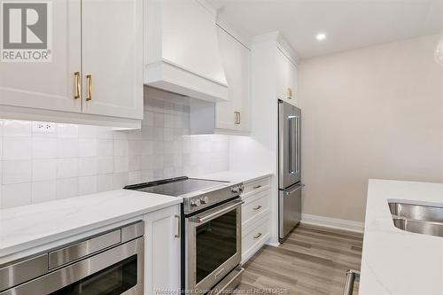 1855 Wyoming Avenue Unit# 211, Lasalle, ON - Indoor Photo Showing Kitchen With Stainless Steel Kitchen With Double Sink With Upgraded Kitchen