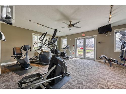 3735 Casorso Road Unit# 407, Kelowna, BC - Indoor Photo Showing Gym Room