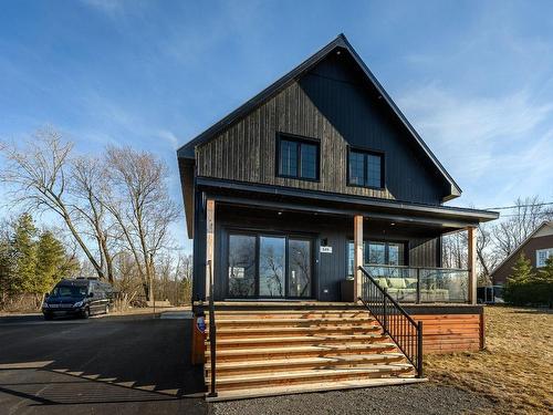 Back facade - 549 Boul. D'Youville, Châteauguay, QC - Outdoor With Deck Patio Veranda