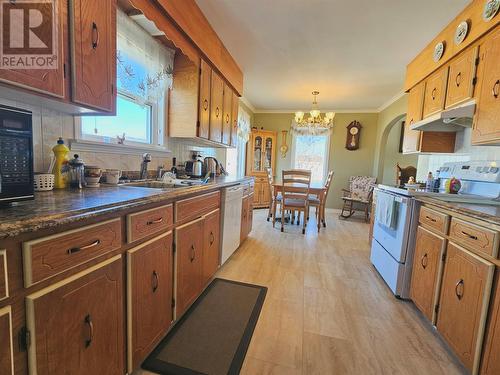 8 Grades Avenue, Cow Head, NL - Indoor Photo Showing Kitchen With Double Sink
