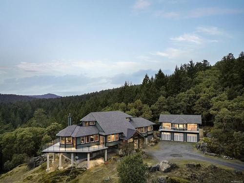 4750 Talon Ridge, Highlands, BC - Outdoor With Deck Patio Veranda With View