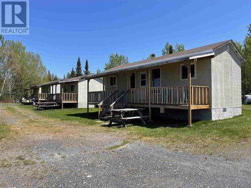 . Five Mile Lake Lodge Rd|Reaney Township, Chapleau, ON - Outdoor With Deck Patio Veranda