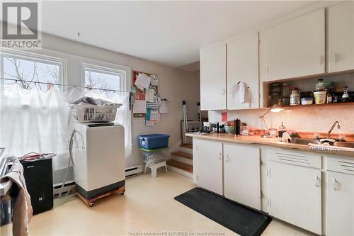 97 Alma St, Moncton, NB - Indoor Photo Showing Kitchen With Double Sink