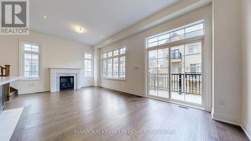 1 Gardeners Lane, Markham, ON - Indoor Photo Showing Living Room With Fireplace